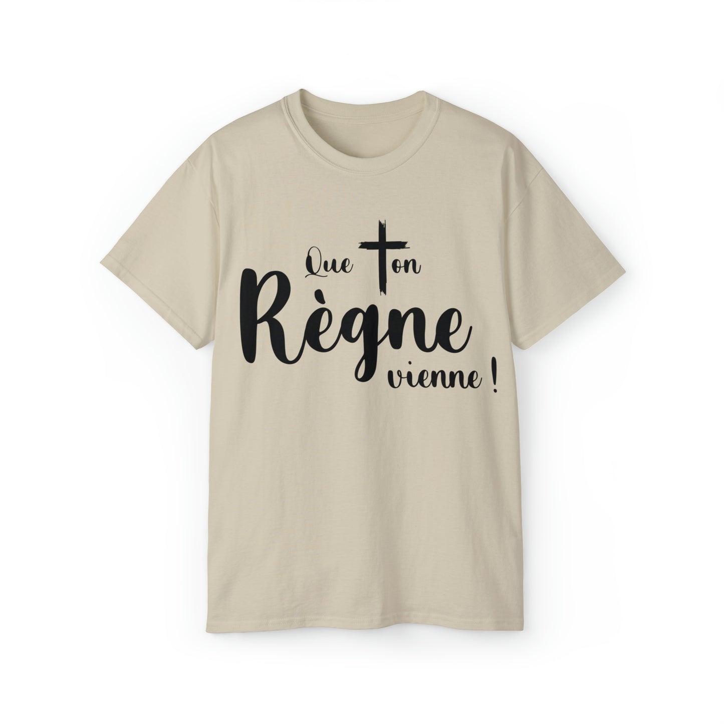 T-SHIRT UNISEXE CLASSIQUE- QUE TON RÈGNE VIENNE !