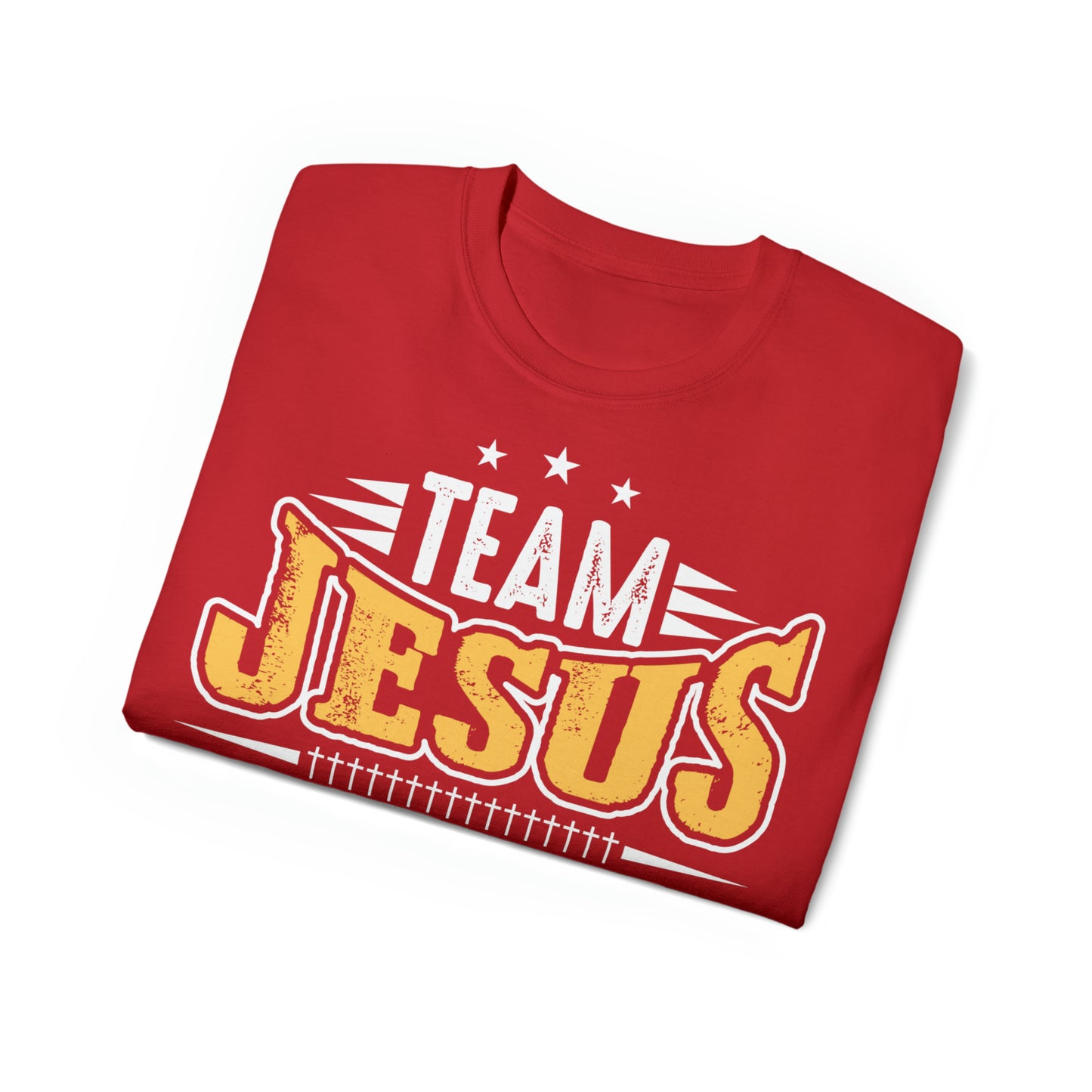T-SHIRT CHRÉTIEN UNISEXE CLASSIQUE - TEAM JESUS