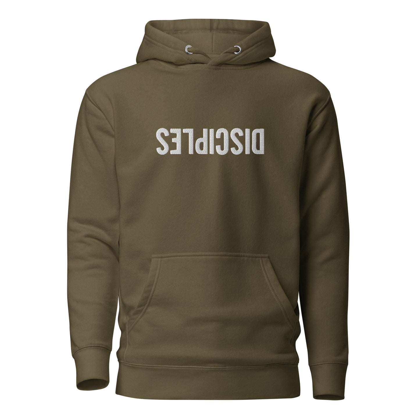 SWEAT À CAPUCHE CHRÉTIEN UNISEXE PREMIUM - BRODERIE DISCIPLES