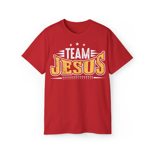 T-SHIRT CHRÉTIEN UNISEXE CLASSIQUE - TEAM JESUS