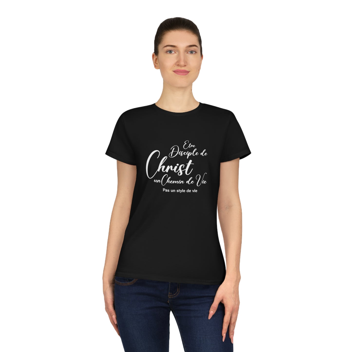 T-SHIRT FEMME SEMI-AJUSTÉ - ÊTRE DISCIPLE DE CHRIST