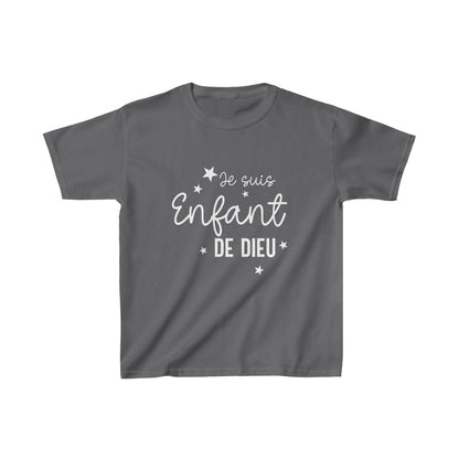 T-SHIRT ENFANT UNISEXE CONFORT CLASSIQUE - ENFANT DE DIEU