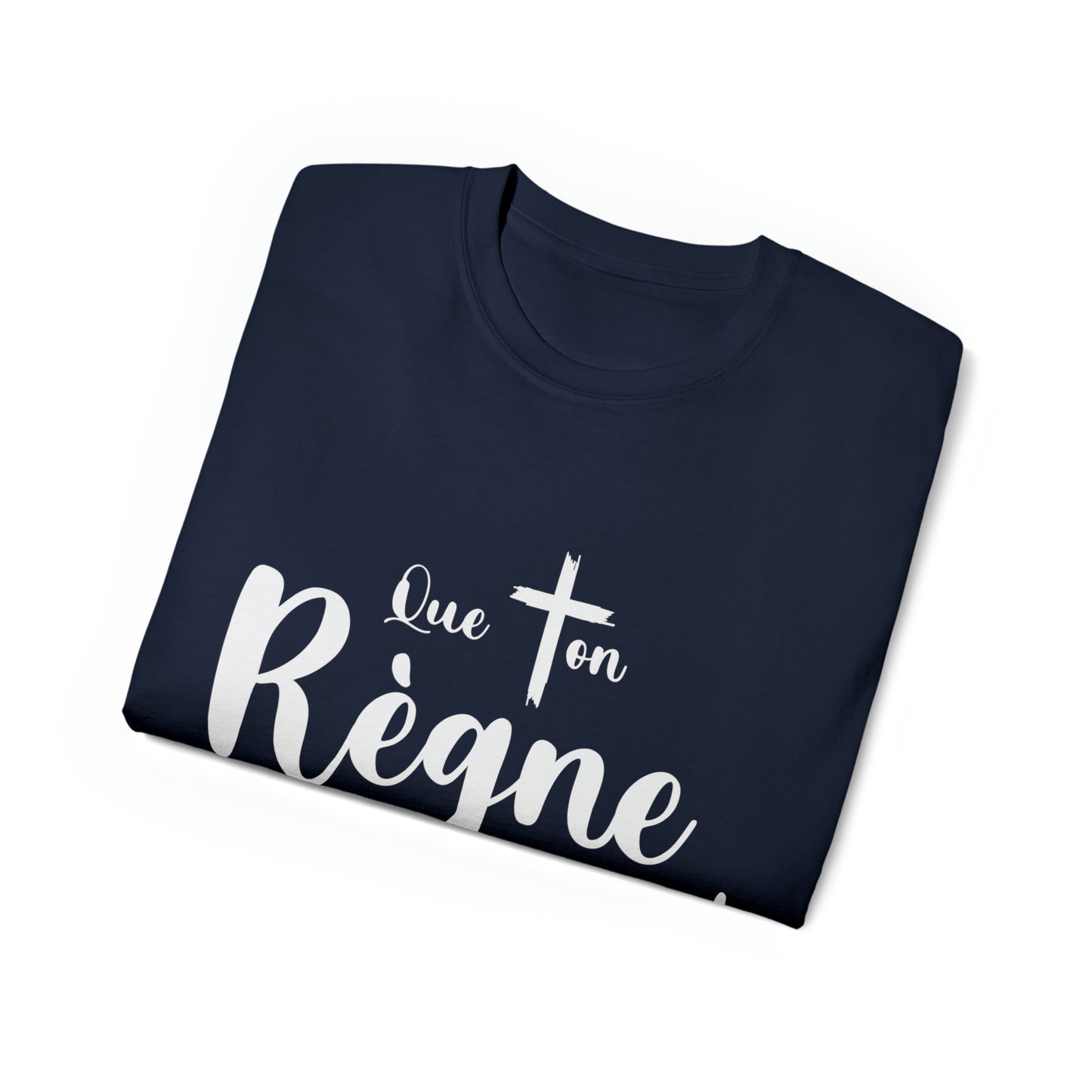 T-SHIRT UNISEXE CLASSIQUE - QUE TON RÈGNE VIENNE !