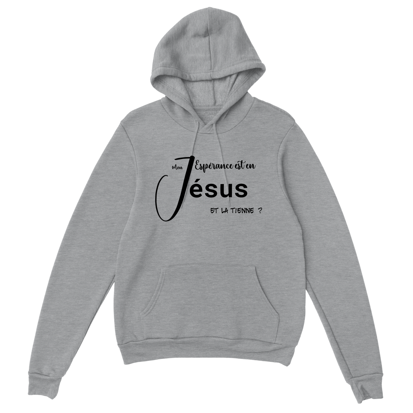 SWEAT A CAPUCHE UNISEXE CLASSQUE - ESPERANCE EN JESUS