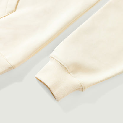 Hoodie oversize Mon Espérance — Ecru