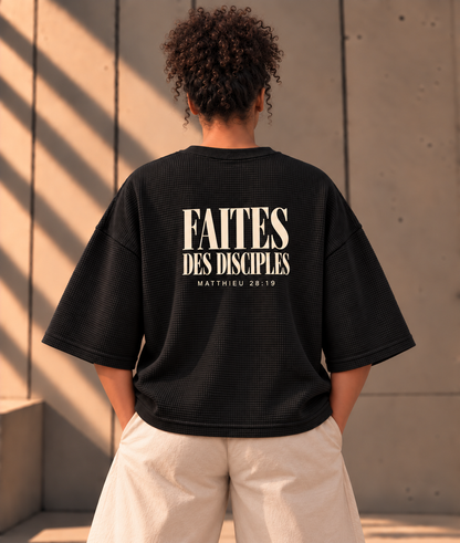 T-shirt Waffle Boxy Oversize — ENVOI