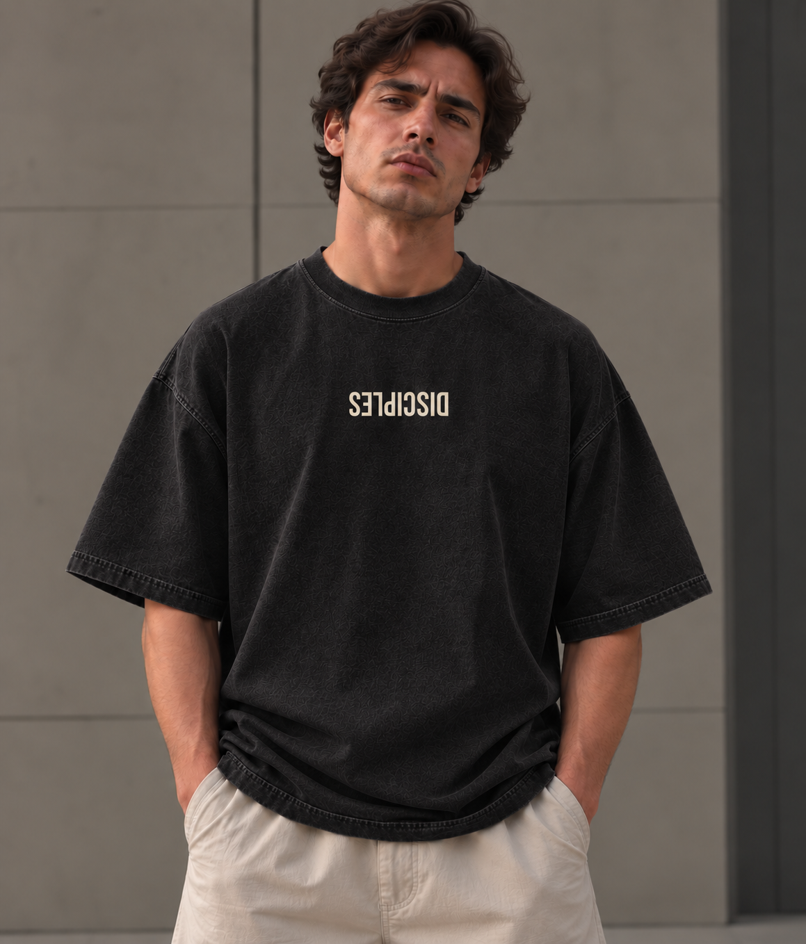 T-shirt Boxy Vintage Wash — ENVOI « ALLEZ. »