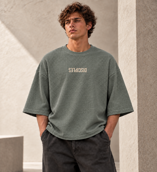 T-shirt Waffle Boxy Oversize — ENVOI