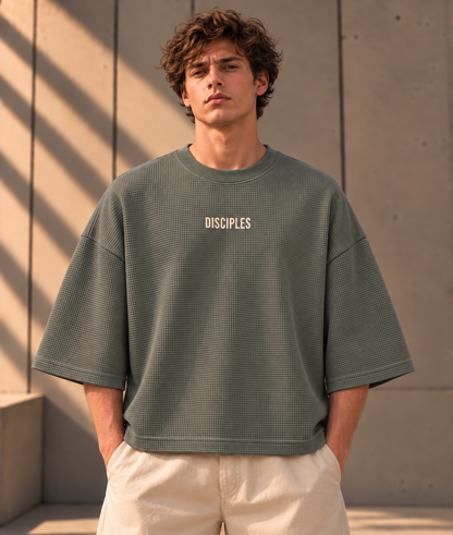 T-shirt Waffle Boxy Oversize — ENVOI