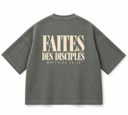 T-shirt Waffle Boxy Oversize — ENVOI