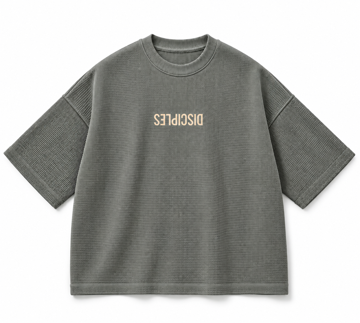 T-shirt Waffle Boxy Oversize — ENVOI