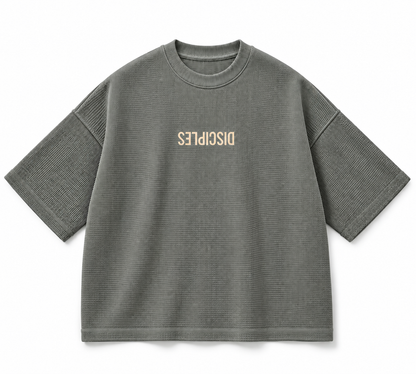 T-shirt Waffle Boxy Oversize — ENVOI