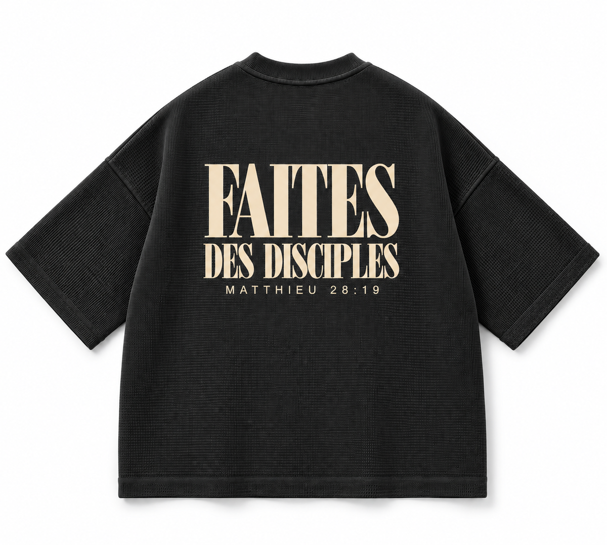 T-shirt Waffle Boxy Oversize — ENVOI