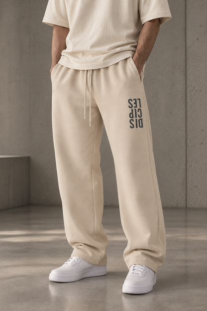 Jogging ample FONDATION — Beige